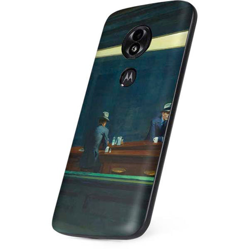 Edward Hopper Nighthawks 1942 Moto E5 Play Skin